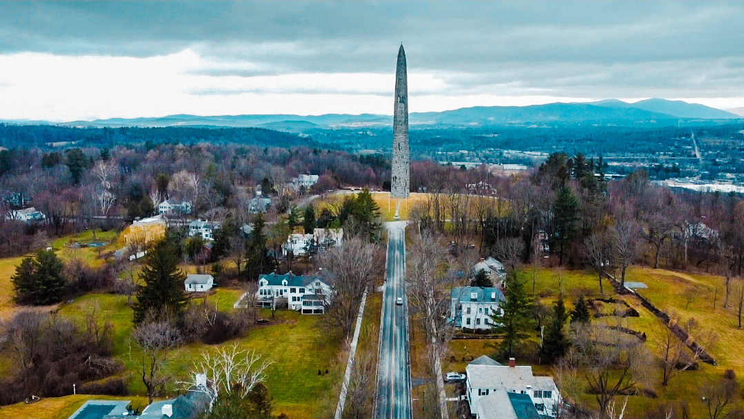 Landscape view of Bennington County, Vermont