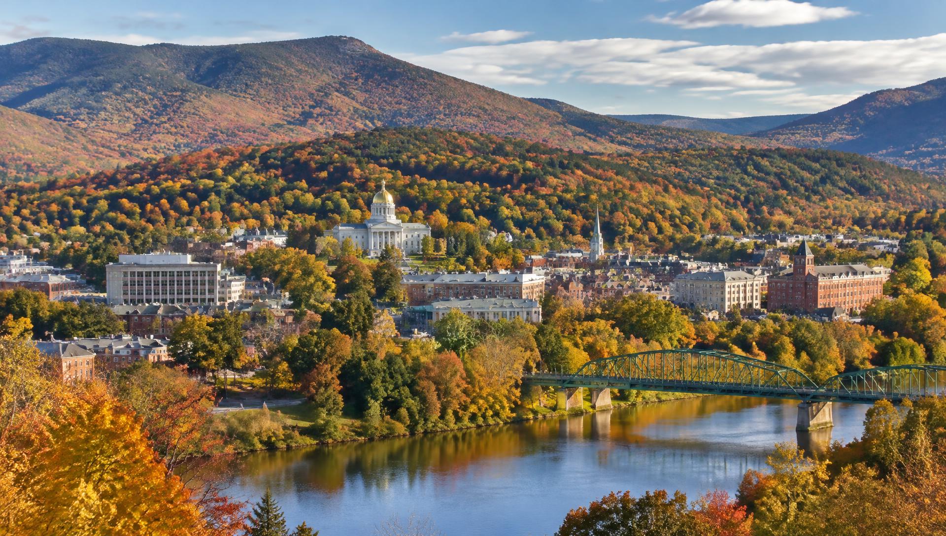 Landscape view of Washington County, Vermont